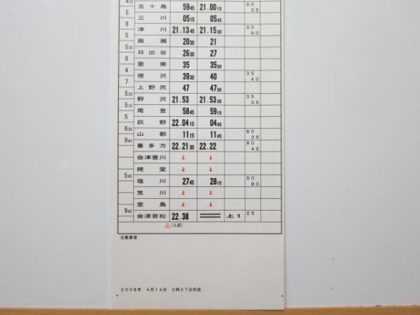 新津運輸区 B2121行路 揃い