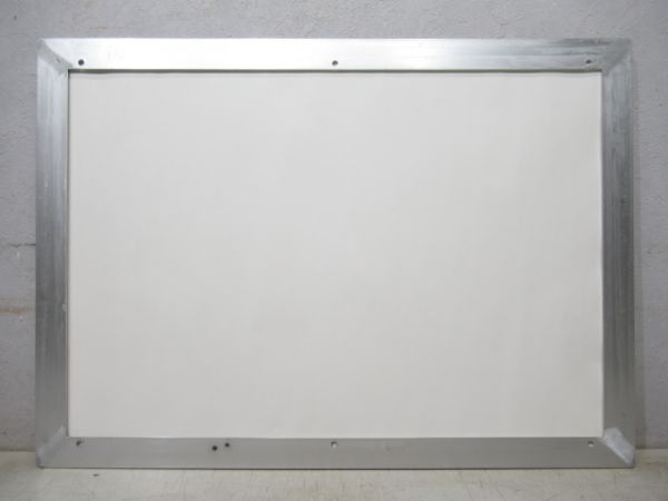 京阪車内沿線案内図　アルミ枠付き