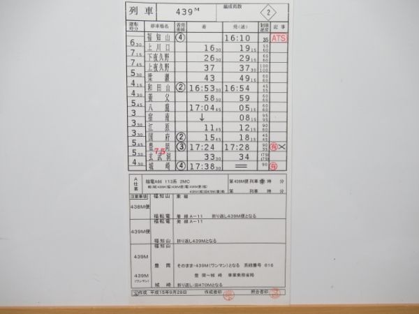 豊岡鉄道部 26行路 (特急 北近畿・きのさき)