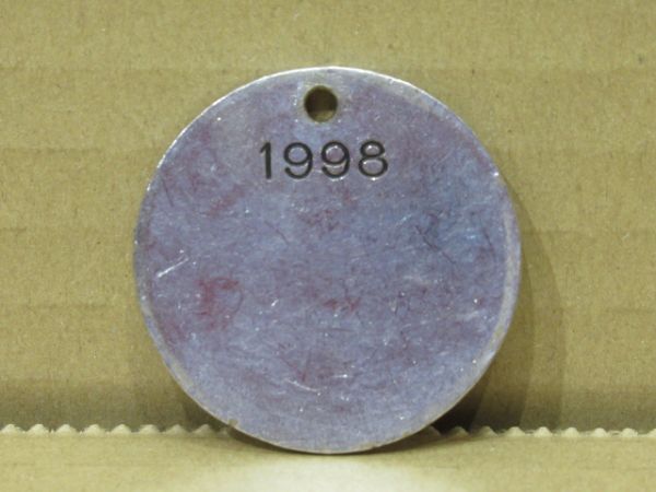 電気錠 と JR DL運転用メダル(1998)