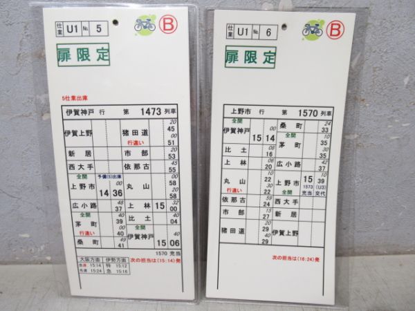 伊賀鉄道　U1仕業揃い