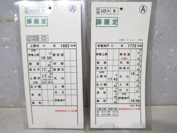 伊賀鉄道　U3仕業揃い