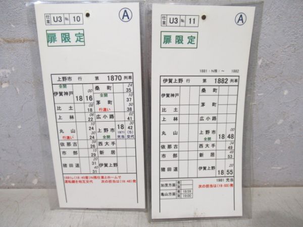 伊賀鉄道　U3仕業揃い