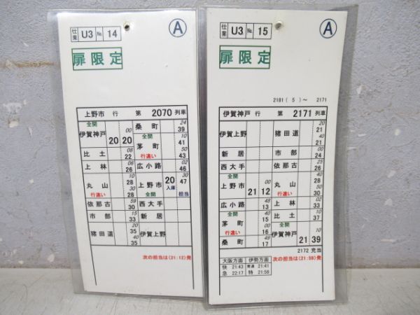 伊賀鉄道　U3仕業揃い