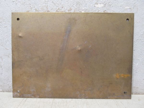 台車銘板 5枚組 [A]