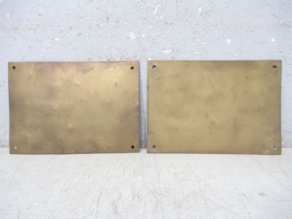 台車銘板 5枚組 [A]