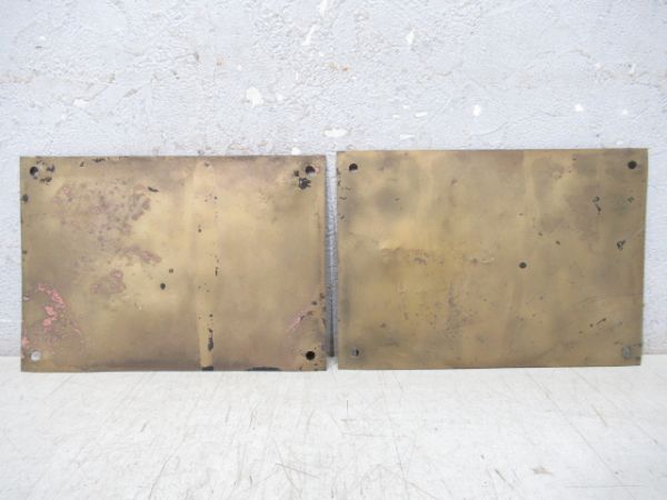 台車銘板 5枚組 [B]