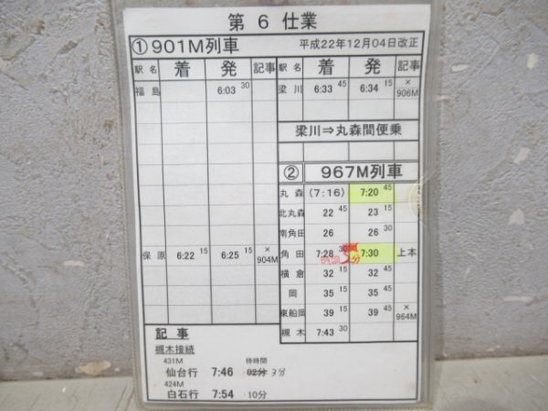 車掌スタフ　阿武隈急行電鉄 第6仕業揃い