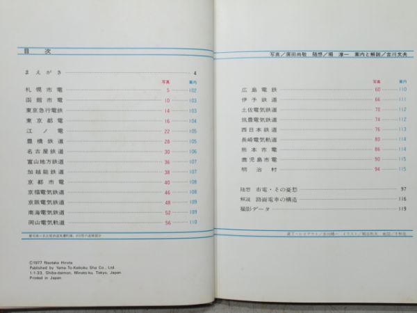 廣田尚敬「路面電車」